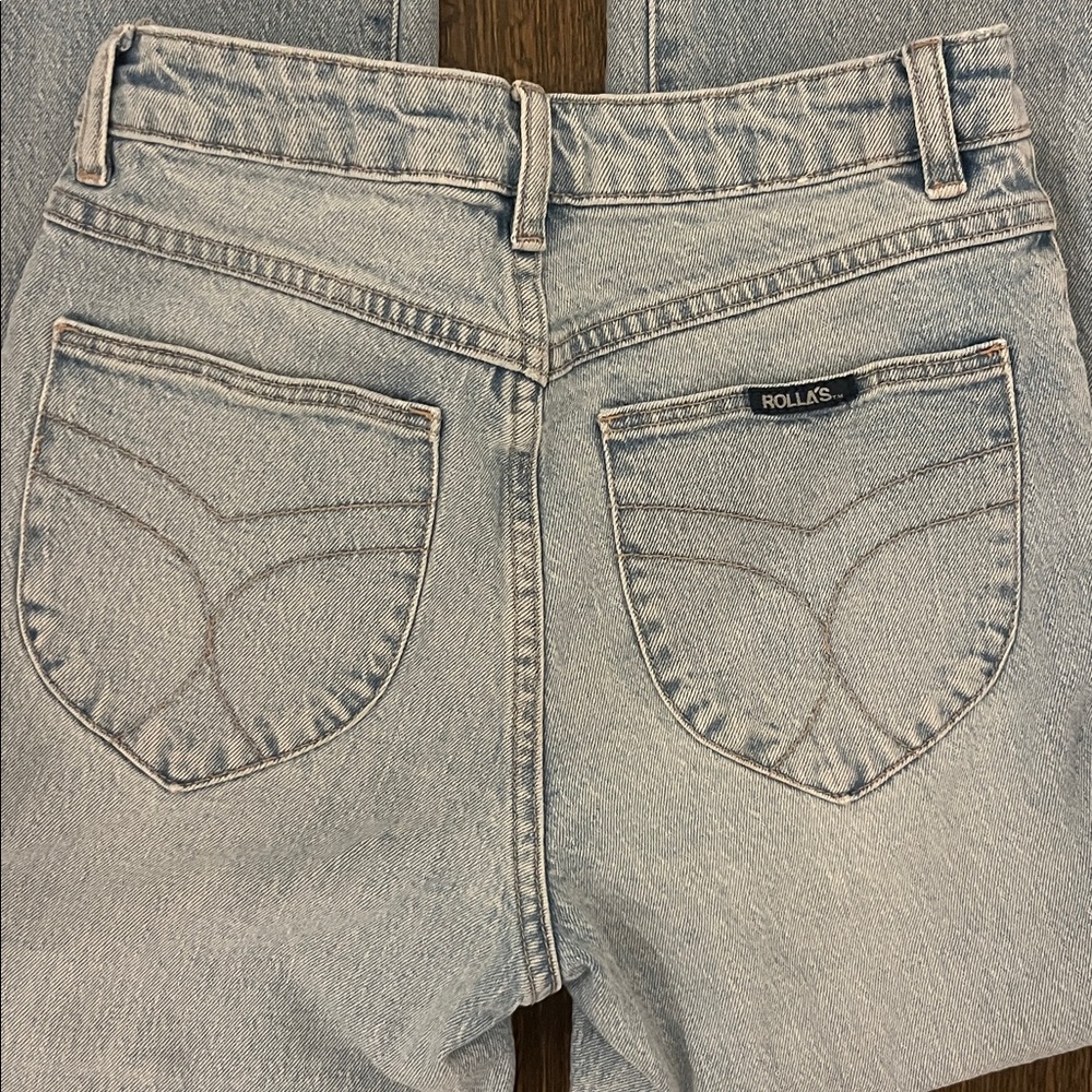 ROLLA’S Original High Rise Straight Jean - Picture 4 of 5